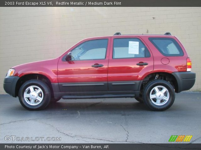 2003 Ford Escape XLS V6 in Redfire Metallic