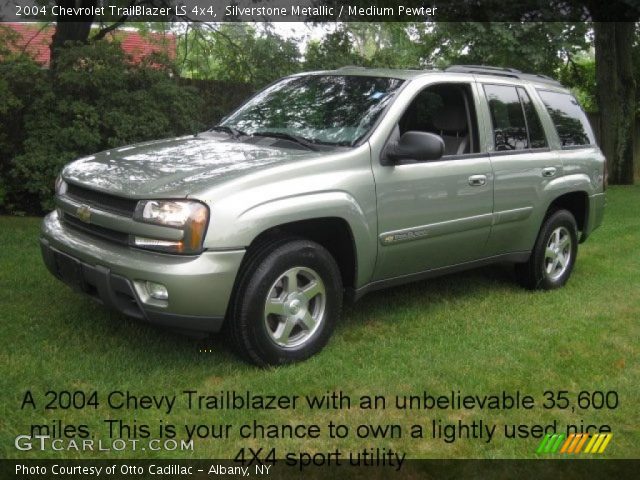 2004 Chevrolet TrailBlazer LS 4x4 in Silverstone Metallic