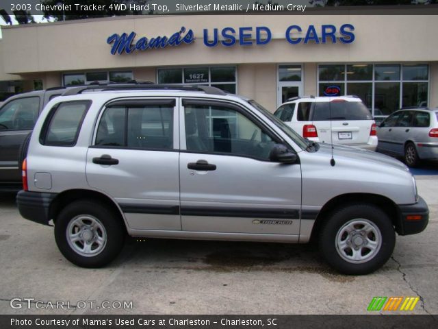 2003 Chevrolet Tracker 4WD Hard Top in Silverleaf Metallic