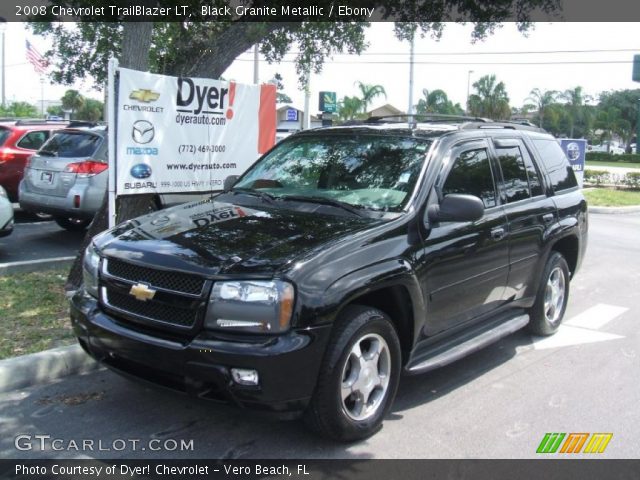2008 Chevrolet TrailBlazer LT in Black Granite Metallic