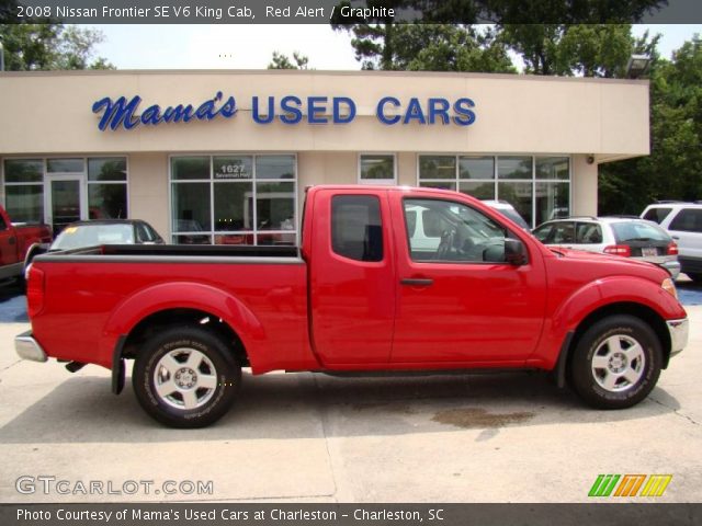 2008 Nissan Frontier SE V6 King Cab in Red Alert