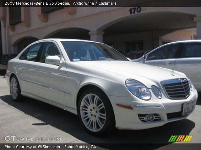 2008 Mercedes-Benz E 350 Sedan in Arctic White