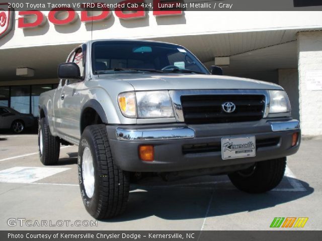 2000 Toyota Tacoma V6 TRD Extended Cab 4x4 in Lunar Mist Metallic