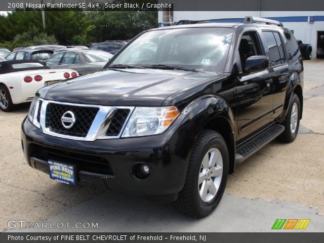 2008 Nissan Pathfinder SE 4x4 in Super Black