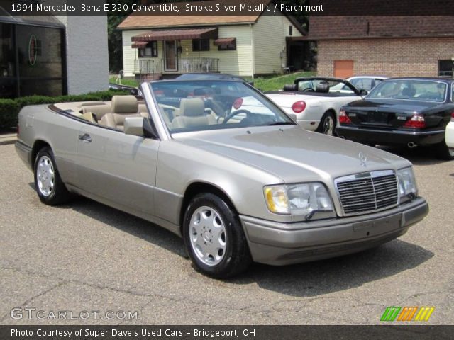 1994 Mercedes-Benz E 320 Convertible in Smoke Silver Metallic