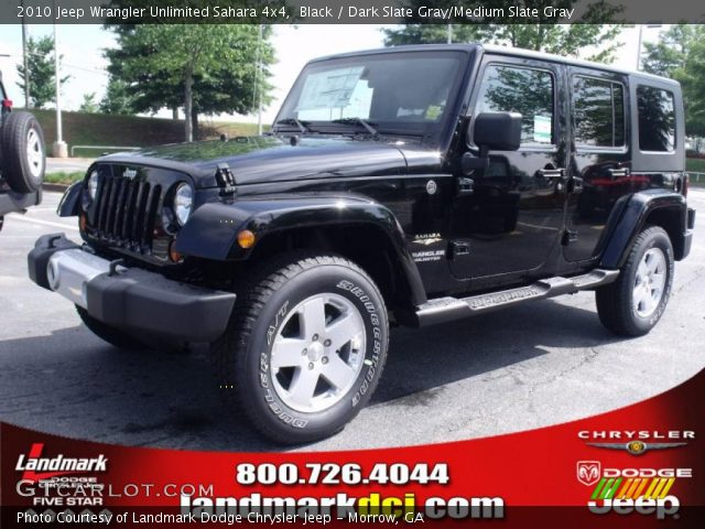 2010 Jeep Wrangler Unlimited Sahara 4x4 in Black