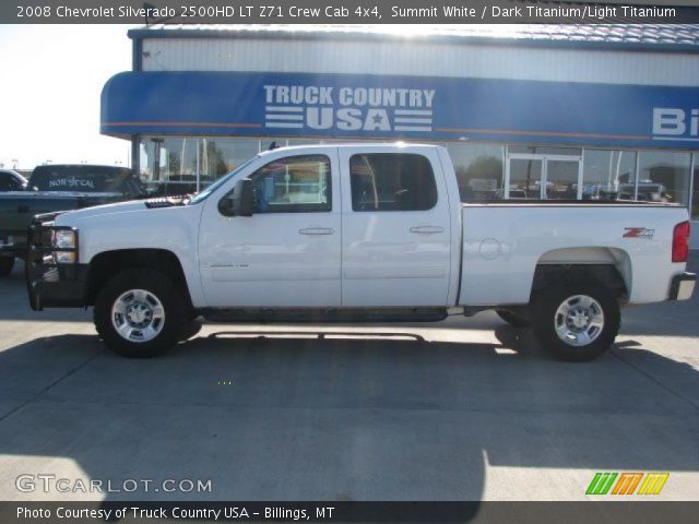 2008 Chevrolet Silverado 2500HD LT Z71 Crew Cab 4x4 in Summit White