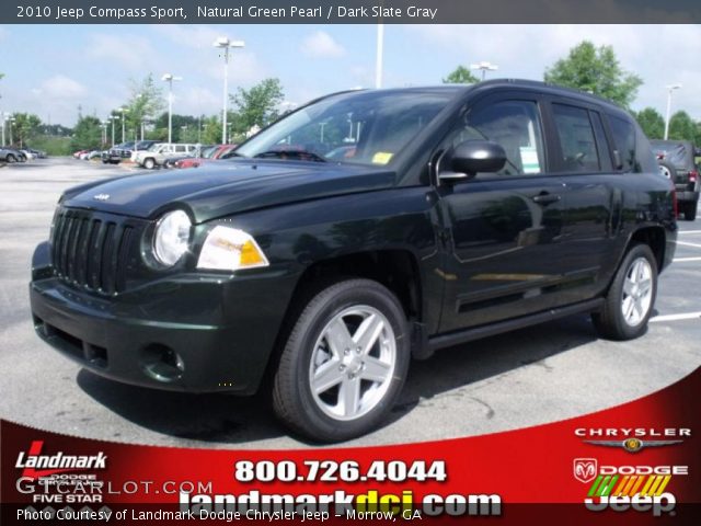 2010 Jeep Compass Sport in Natural Green Pearl