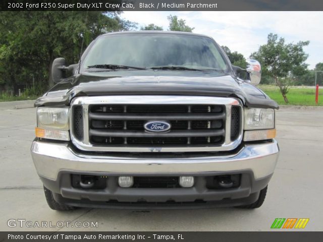 2002 Ford F250 Super Duty XLT Crew Cab in Black