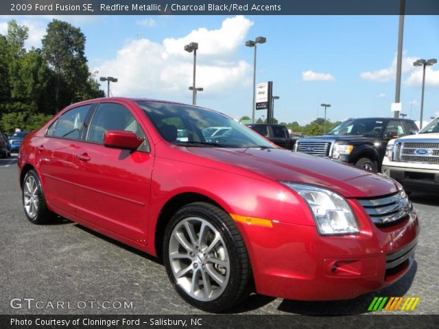 2009 Ford Fusion SE in Redfire Metallic