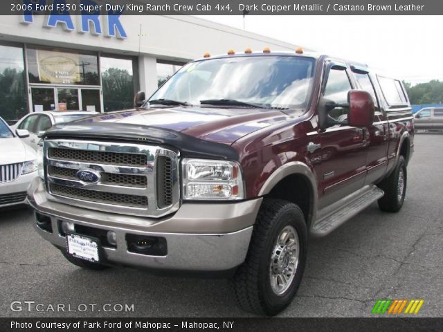 2006 Ford F350 Super Duty King Ranch Crew Cab 4x4 in Dark Copper Metallic