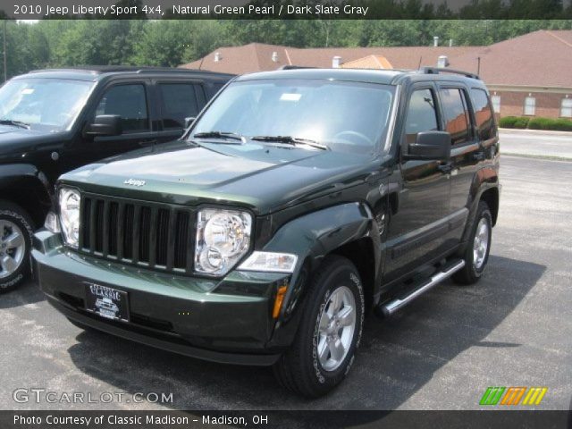 2010 Jeep Liberty Sport 4x4 in Natural Green Pearl