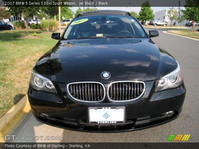 2007 BMW 5 Series 530xi Sport Wagon in Jet Black