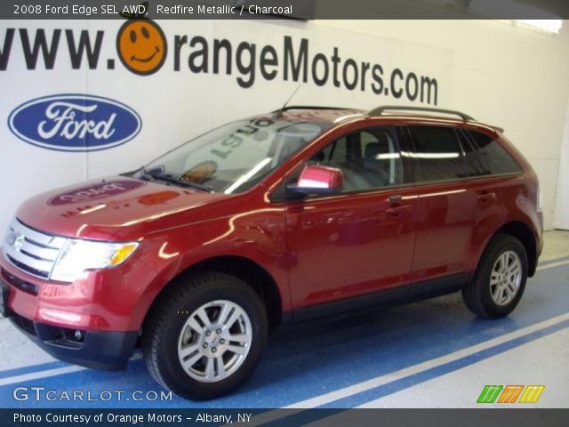 2008 Ford Edge SEL AWD in Redfire Metallic