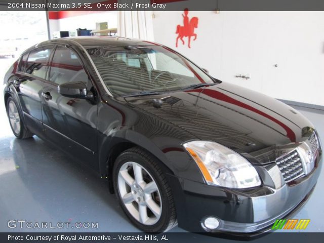 2004 Nissan Maxima 3.5 SE in Onyx Black