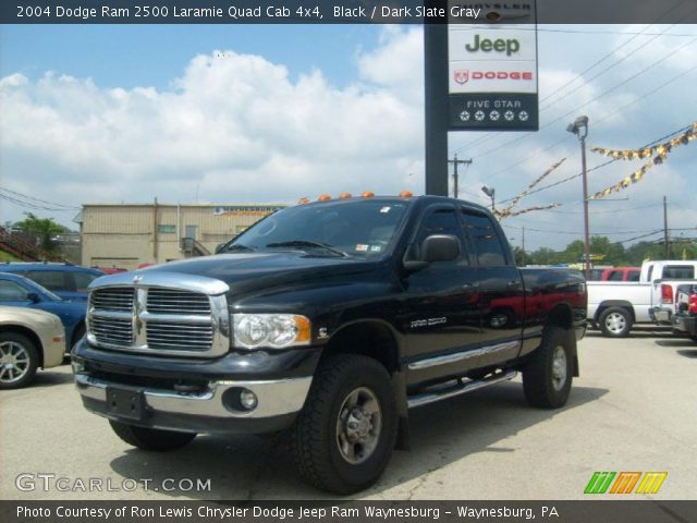 2004 Dodge Ram 2500 Laramie Quad Cab 4x4 in Black