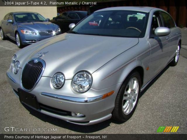 2004 Jaguar S-Type 4.2 in Platinum Metallic