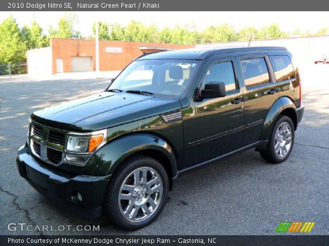 2010 Dodge Nitro SE in Natural Green Pearl
