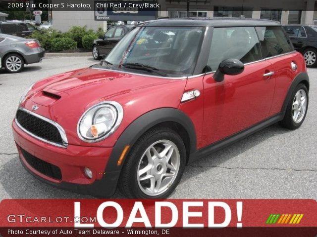 2008 Mini Cooper S Hardtop in Chili Red