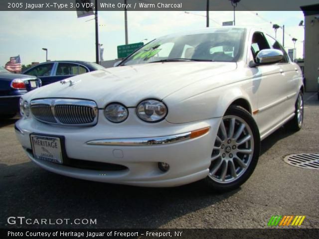 2005 Jaguar X-Type 3.0 VDP in White Onyx