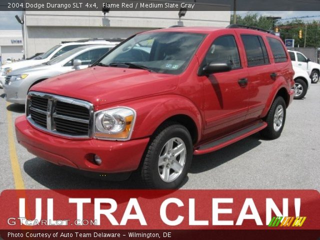 2004 Dodge Durango SLT 4x4 in Flame Red