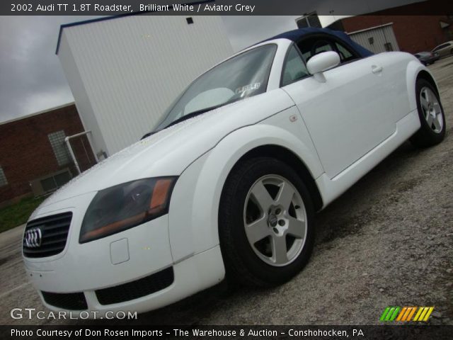 2002 Audi TT 1.8T Roadster in Brilliant White