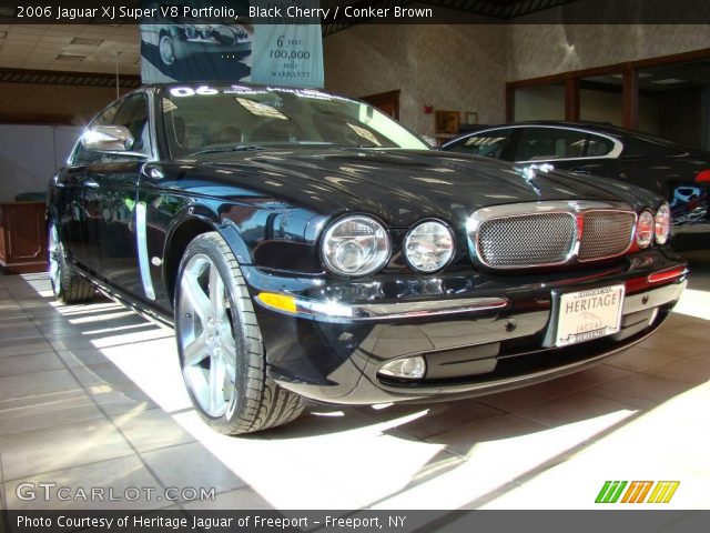 2006 Jaguar XJ Super V8 Portfolio in Black Cherry