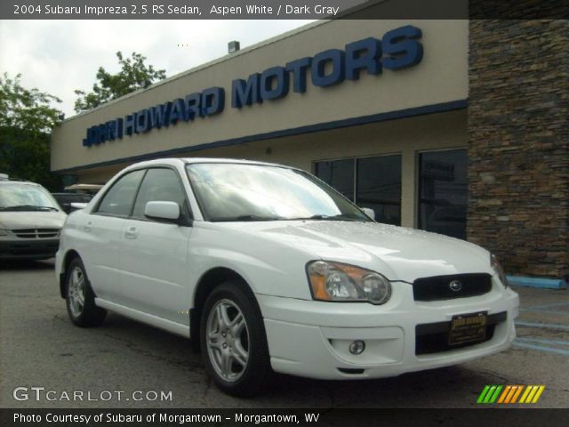 2004 Subaru Impreza 2.5 RS Sedan in Aspen White