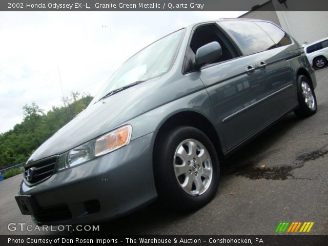 2002 Honda Odyssey EX-L in Granite Green Metallic