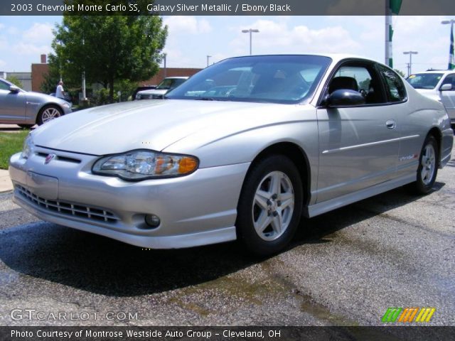 2003 Chevrolet Monte Carlo SS in Galaxy Silver Metallic