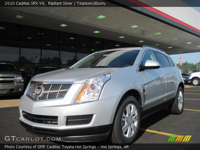 2010 Cadillac SRX V6 in Radiant Silver