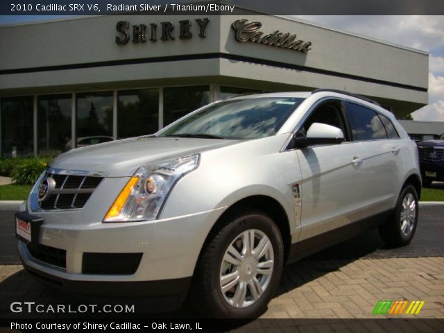 2010 Cadillac SRX V6 in Radiant Silver