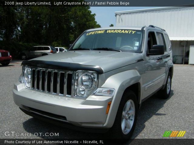 2008 Jeep Liberty Limited in Light Graystone Pearl