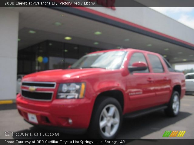 2008 Chevrolet Avalanche LT in Victory Red
