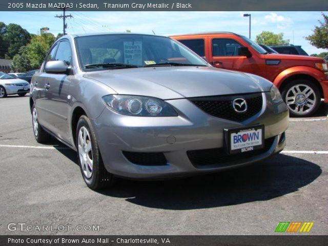 2005 Mazda MAZDA3 i Sedan in Titanium Gray Metallic