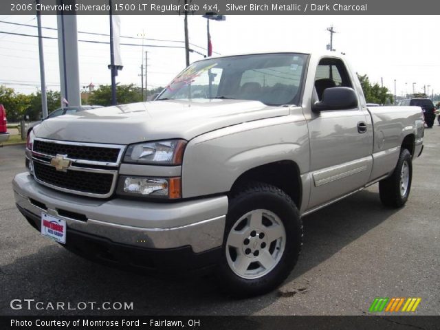 2006 Chevrolet Silverado 1500 LT Regular Cab 4x4 in Silver Birch Metallic