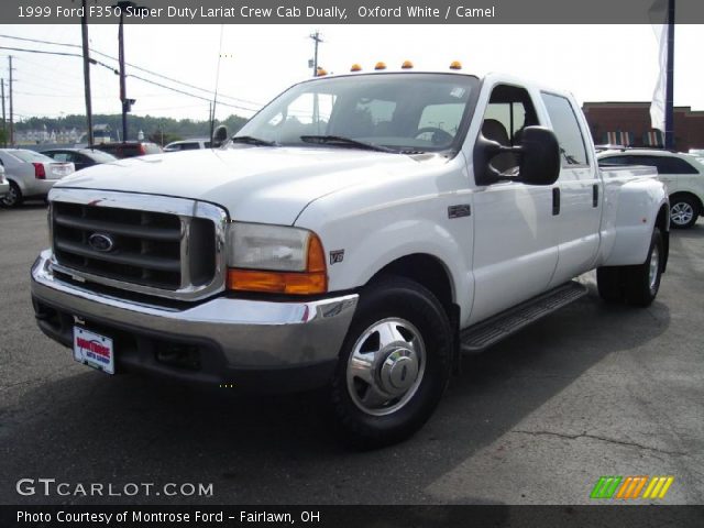1999 Ford F350 Super Duty Lariat Crew Cab Dually in Oxford White