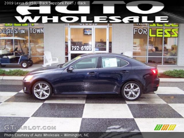 2009 Lexus IS 350 in Black Sapphire Pearl