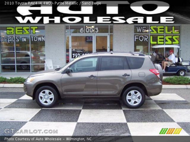 2010 Toyota RAV4 I4 4WD in Pyrite Metallic