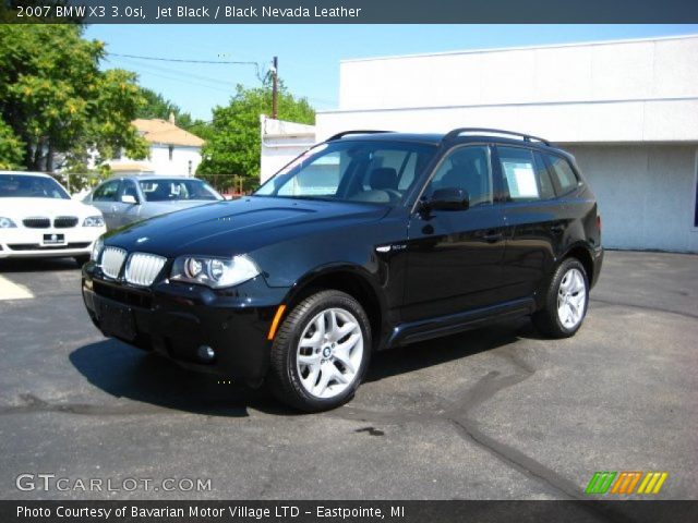 2007 BMW X3 3.0si in Jet Black