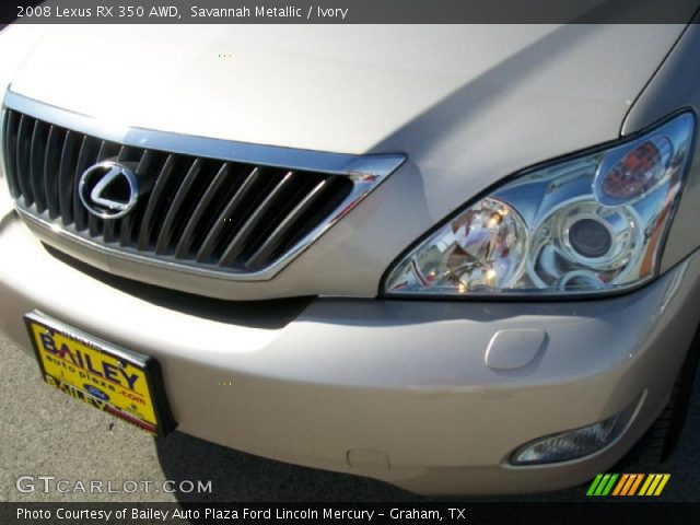 2008 Lexus RX 350 AWD in Savannah Metallic