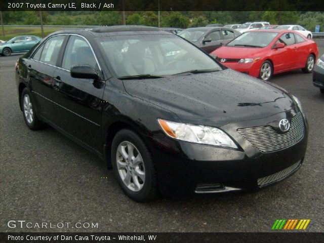 2007 Toyota Camry LE in Black