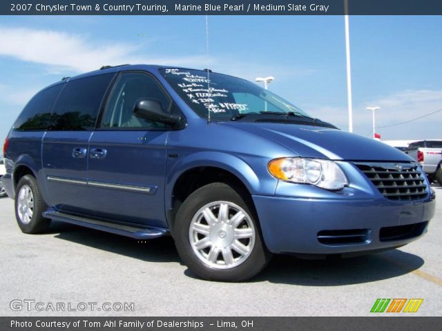 2007 Chrysler Town & Country Touring in Marine Blue Pearl