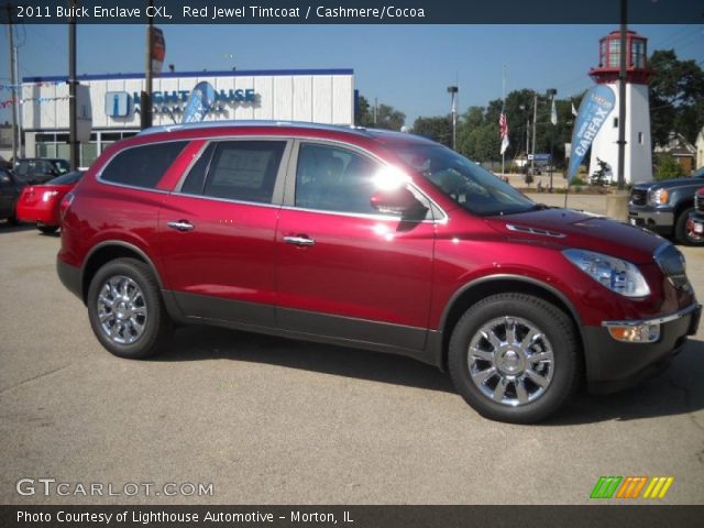 2011 Buick Enclave CXL in Red Jewel Tintcoat