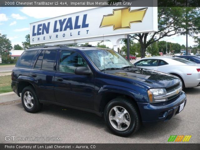 2008 Chevrolet TrailBlazer LS 4x4 in Imperial Blue Metallic