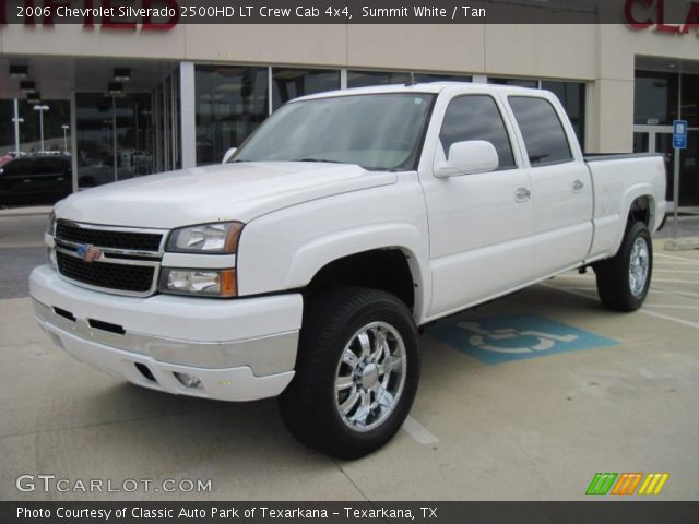 2006 Chevrolet Silverado 2500HD LT Crew Cab 4x4 in Summit White