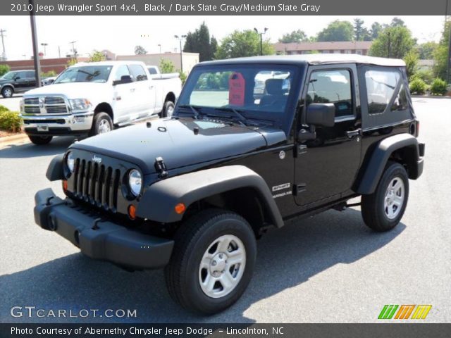 2010 Jeep Wrangler Sport 4x4 in Black