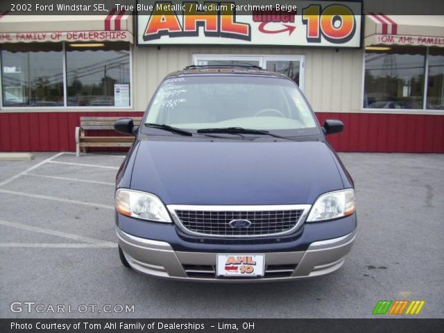 2002 Ford Windstar SEL in True Blue Metallic