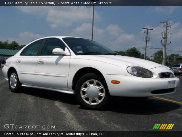1997 Mercury Sable GS Sedan in Vibrant White