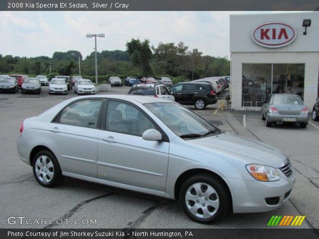 2008 Kia Spectra EX Sedan in Silver